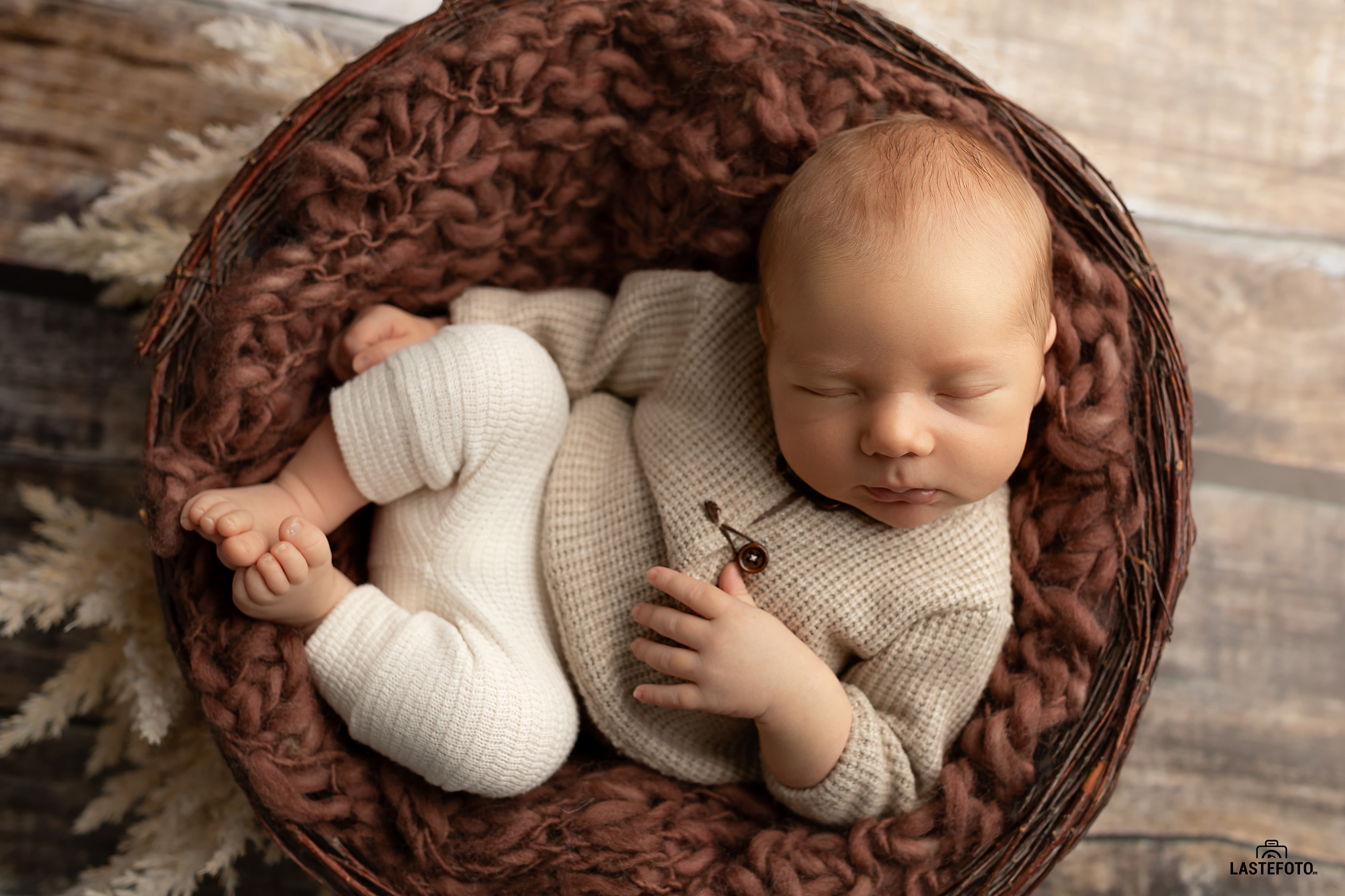 Newborn photo shoot in Tallinn