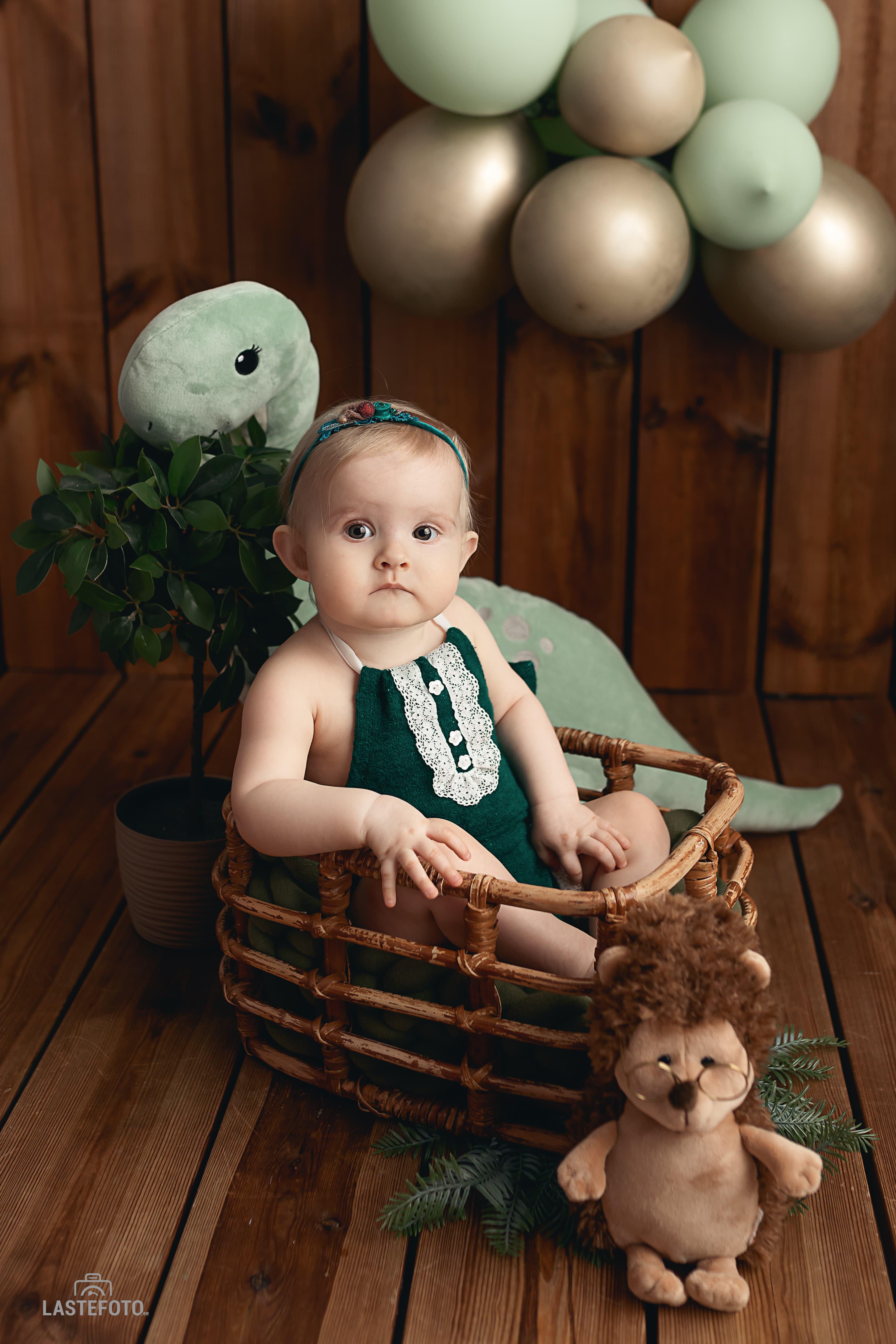 Baby photo session in the studio in Tallinn