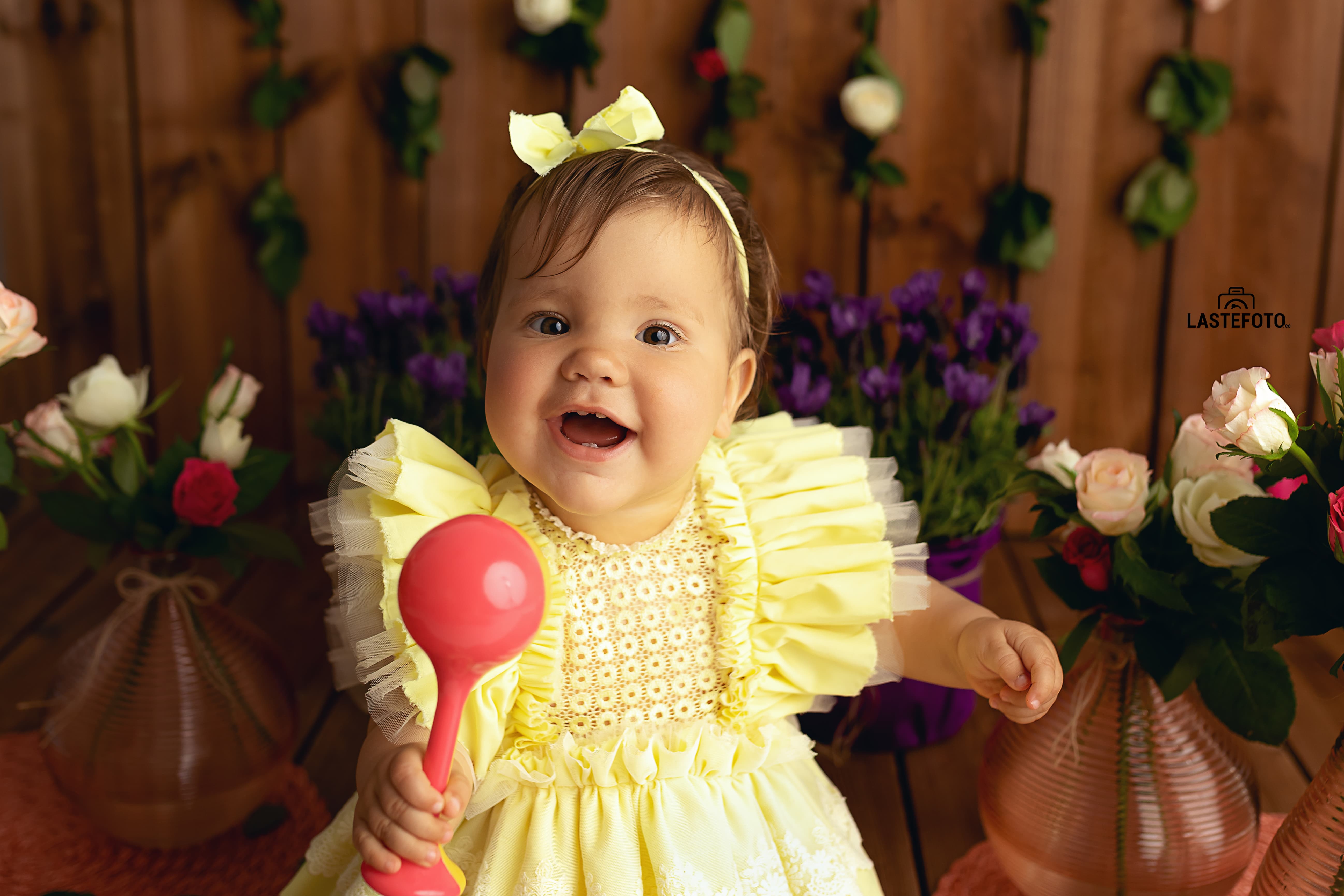 Babygirl photo shoot in the studio