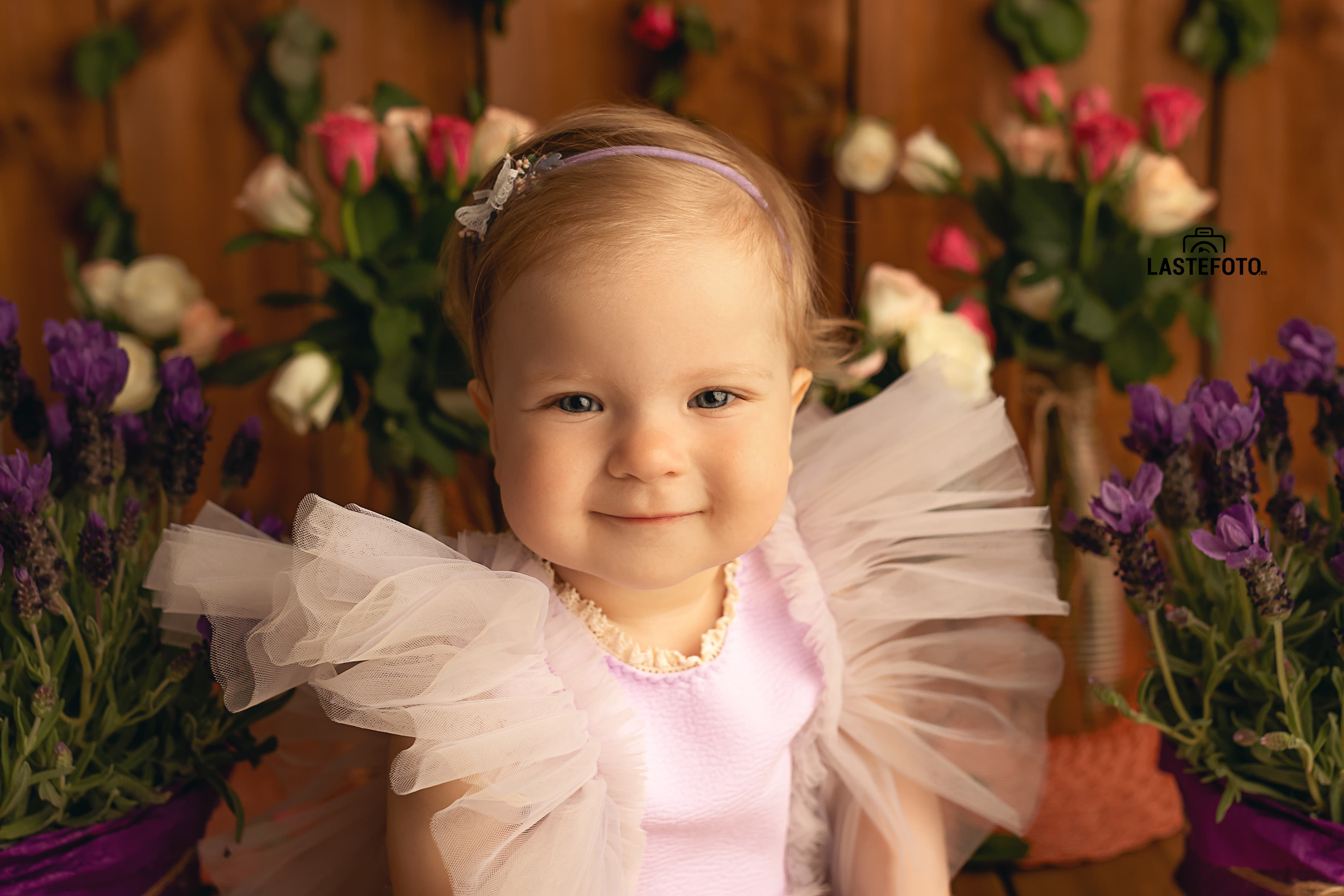 Baby photo shoot in the studio of Tallinn